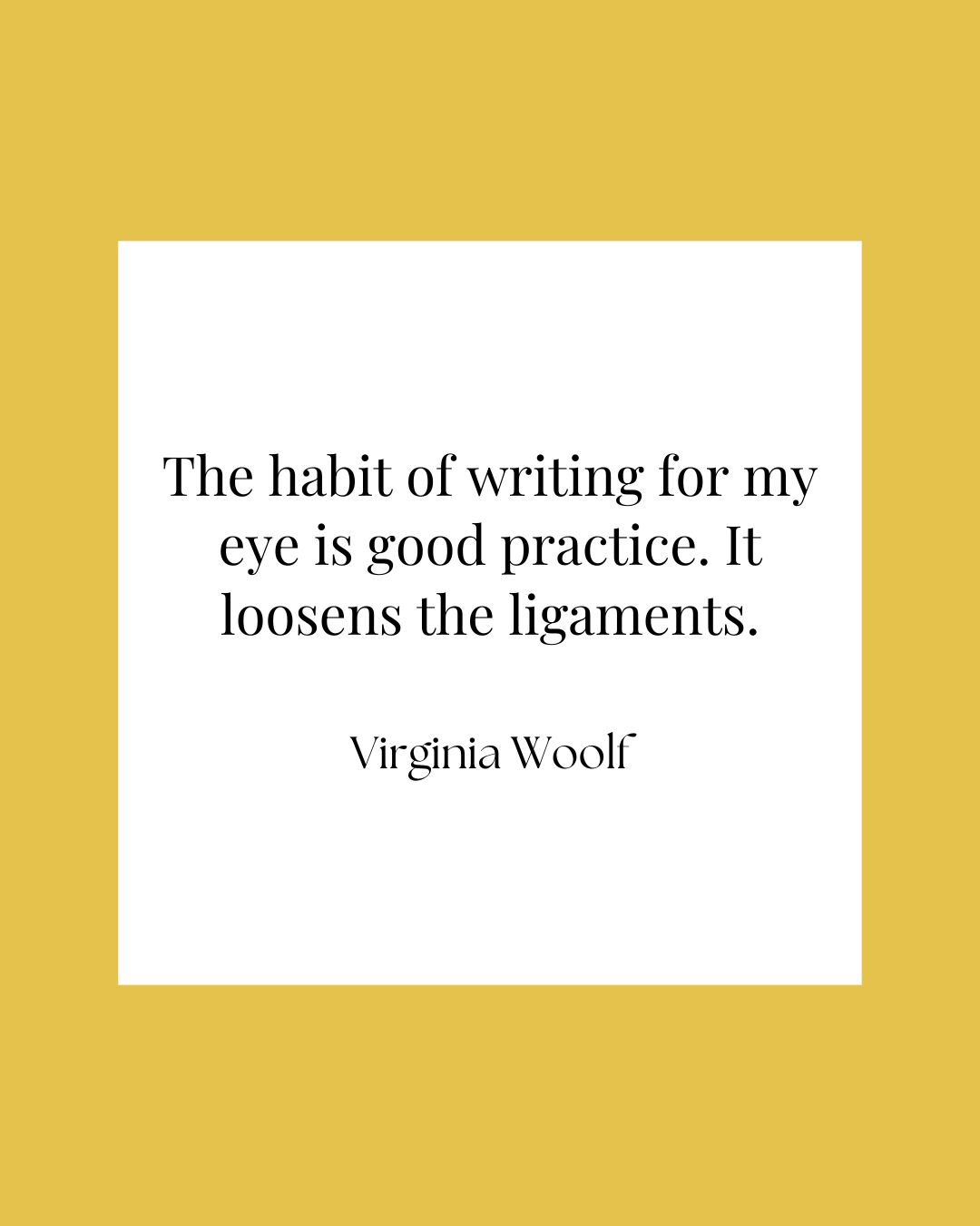 A quote about journaling against a colored background.